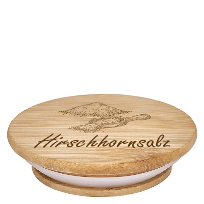 Bild Holzdeckel "Hirschhornsalz" für WECK RR60