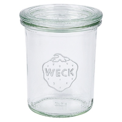 Bild 160ml Sturzglas mit Glasdeckel WECK RR60