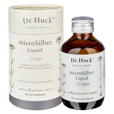 Bild microSilber Liquid 25ppm Dr. Huck (noWaste)