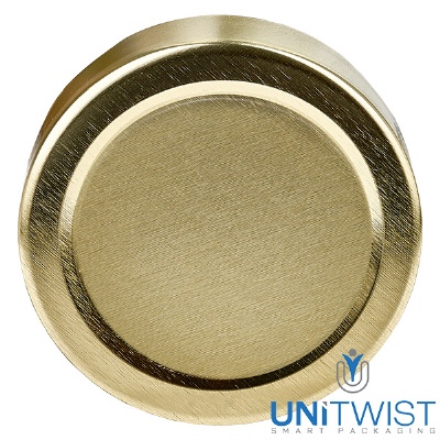Bild 58mm BasicSeal Deckel gold (TO58deep) UNiTWIST