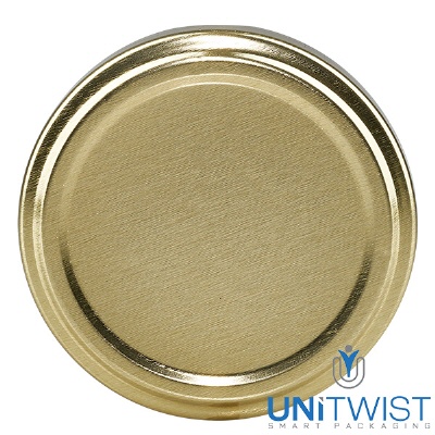 Bild 82mm BasicSeal Deckel gold (TO82) UNiTWIST