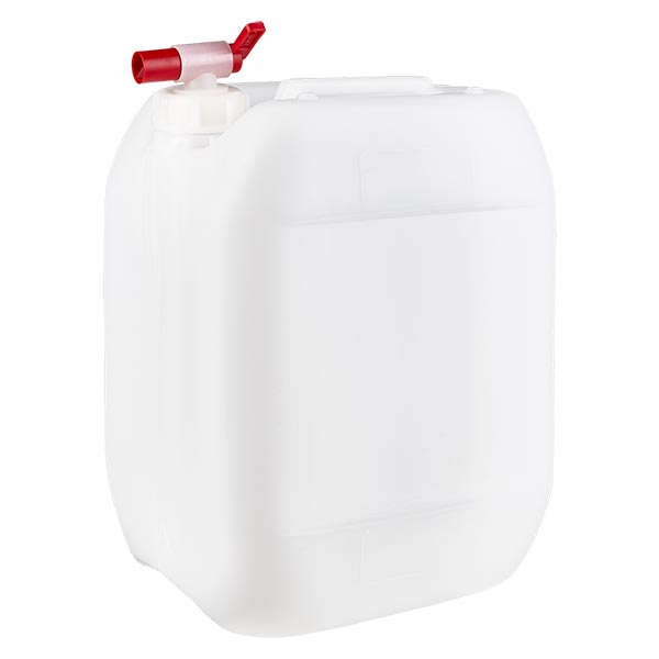 10 Liter Kanister mit Auslaufhahn