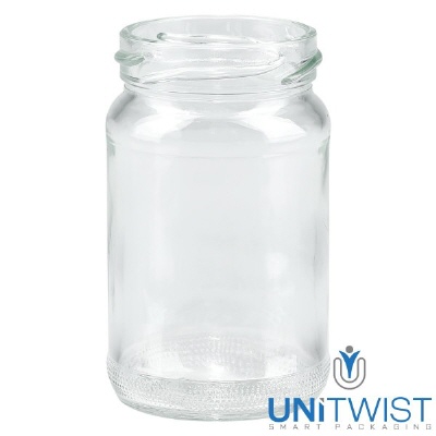 Bild 110ml Rundglas ohne Deckel (TO48) UNiTWIST